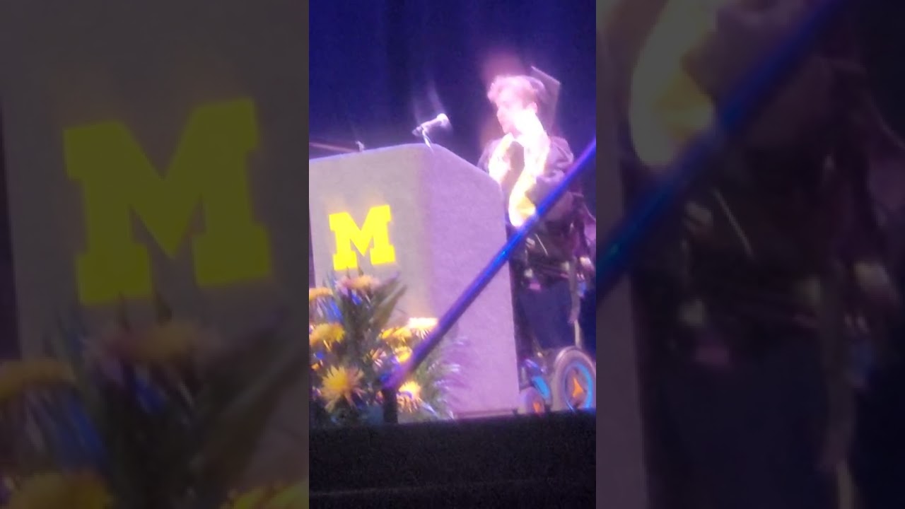 Vincent Pinti Romance Languages Commencement University of Michigan