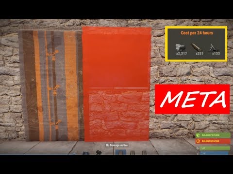 2 Hidden Loot Rooms - Rust Building 3.0 - Meta