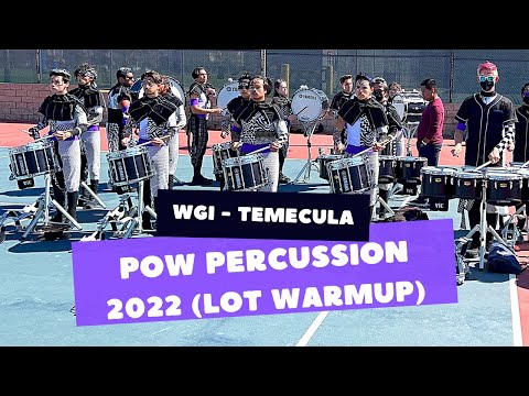 POW Percussion 2022 - Warmup