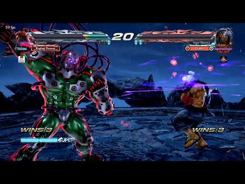 Akuma (Ryuuzetsu) vs SuperAkouma (Gigas) [Recorded with stream] FT2