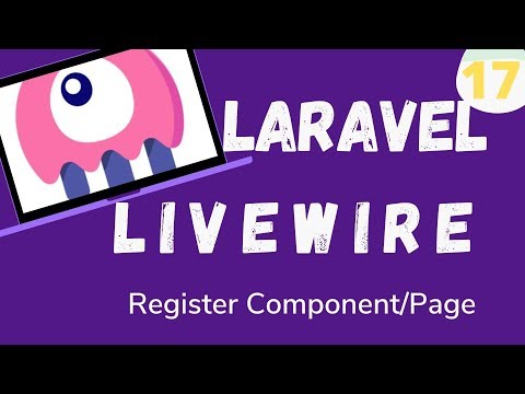 17 Laravel Livewire Register Component Page