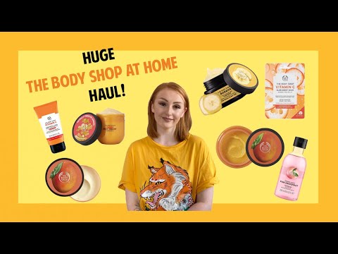 Huge 'The Body Shop At Home' Haul!