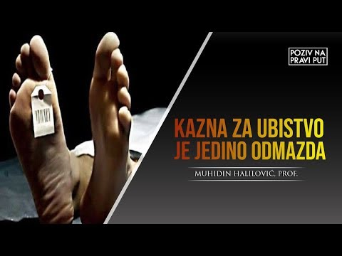 KAZNA ZA UBISTVO JE JEDINO ODMAZDA - Muhidin Halilović, prof. ᴴᴰ┇Poziv na pravi put