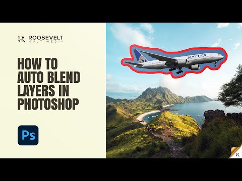 How To Auto Blend Layers in Photoshop