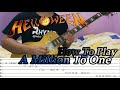 HELLOWEEN - A Million To One - GUITAR LESSON WITH TABS