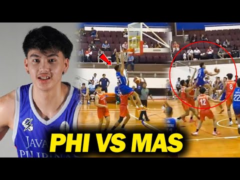 PHILIPPINES VS MALAYSIA | Pinakitaan Agad ng Dunk ang Kalaban, Hangtime si Chog Moral! | Highlights