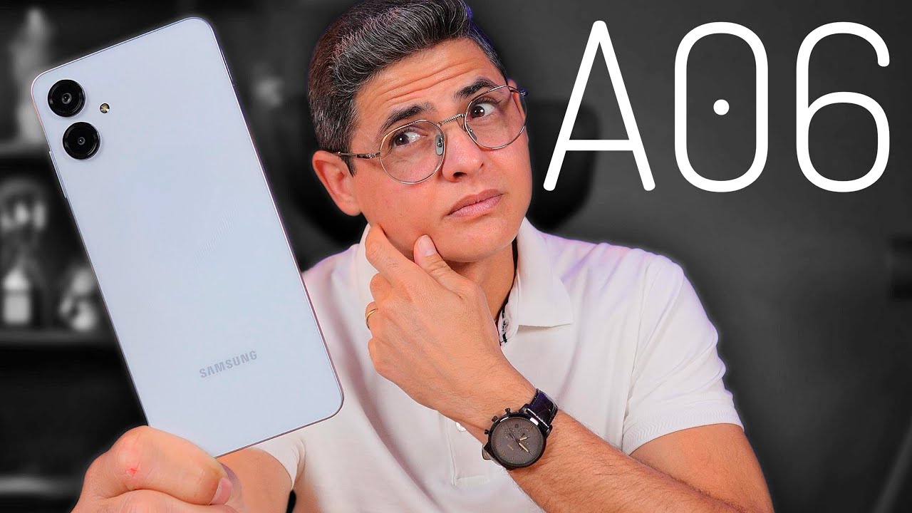 Miniatura da avaliação em vídeo de Smartphone Samsung Galaxy A06 5G 128GB 4GB RAM Tela 6.7''