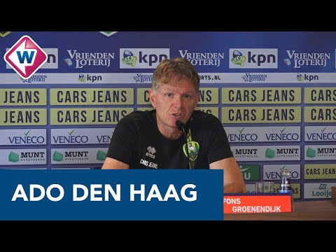 Fons Groenendijk blikt vooruit op Feyenoord - ADO Den Haag - OMROEP WEST SPORT