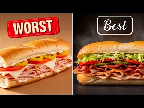 Sandwich Shops RANKED From Worst to Best