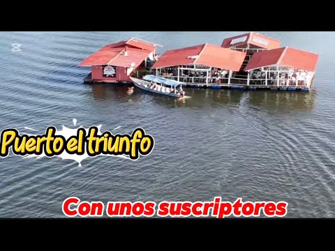 BIENVENIDOS A PUERTO EL TRIUNFO, # USULUTAN # EL SAL VADOR..
