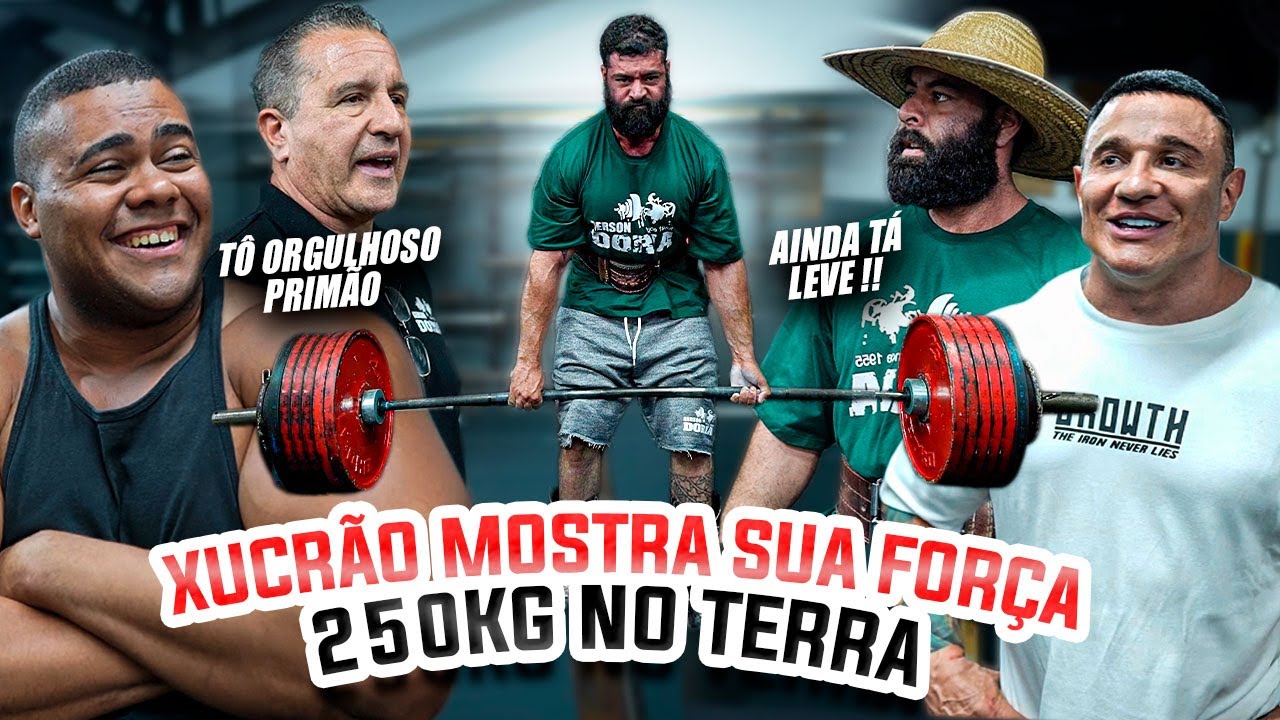 BITELO E GIGA TESTAM A FORÇA DO XUCRÃO COM ANDRE DORIA