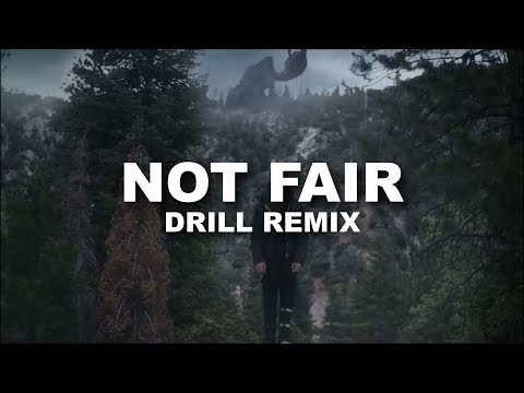 The Kid LAROI - Not Fair (OFFICIAL DRILL REMIX) | Prod. @2fdothat