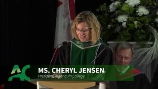 Algonquin College 2016 Convocation