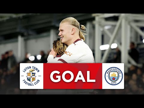 HAT-TRICK! | Erling Haaland | Luton Town 0-3 Manchester City | Fifth Round | Emirates FA Cup 2023-24