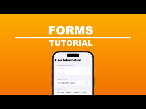 How To Create A Submission Form In Xcode 15 (SwiftUI) thumbnail