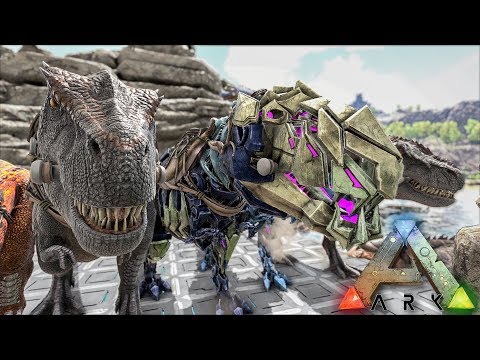 TAMING HIGH LEVEL TREX ARMY! (ARK: Ragnarok)