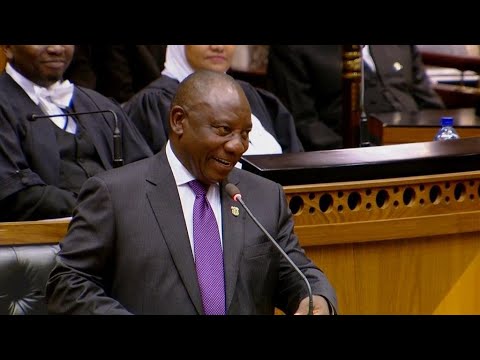 RAMAPHOSA DA ÁFRICA DO SUL SAÚDA 'NOVO AMANHECER' NO DISCURSO DO ESTADO DA NAÇÃO