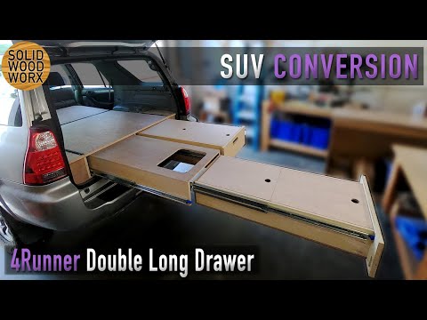 Custom 4th Gen 4Runner Drawer System