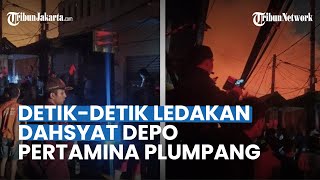 Kebakaran Depo Pertamina Plumpang, Awal Terbakar Lalu Meledak, Warga Berhamburan Selamatkan Diri