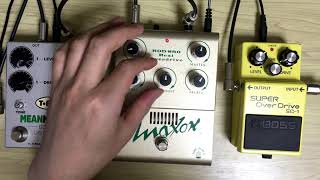 Video thumbnail for MAXON ROD880 Real Overdrive by やふおくさん