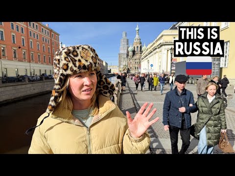 We were WRONG about RUSSIA 🇷🇺 First Impressions of St Petersburg in 2025