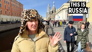 We were WRONG about RUSSIA 🇷🇺 First Impressions of St Petersburg in 2025