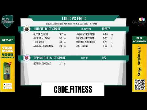 Lindfield 1st Grade v Epping Bulls 1st Grade