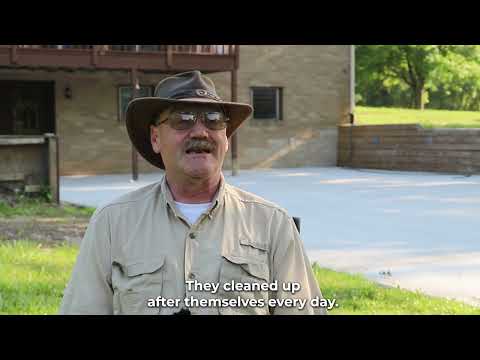 Eagle, MI, Homeowner Enjoys New Concrete Patio