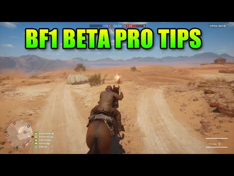 Battlefield 1 Pro Tips - Beta Begins!