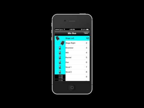 x32 Q iPhone remote control app training video