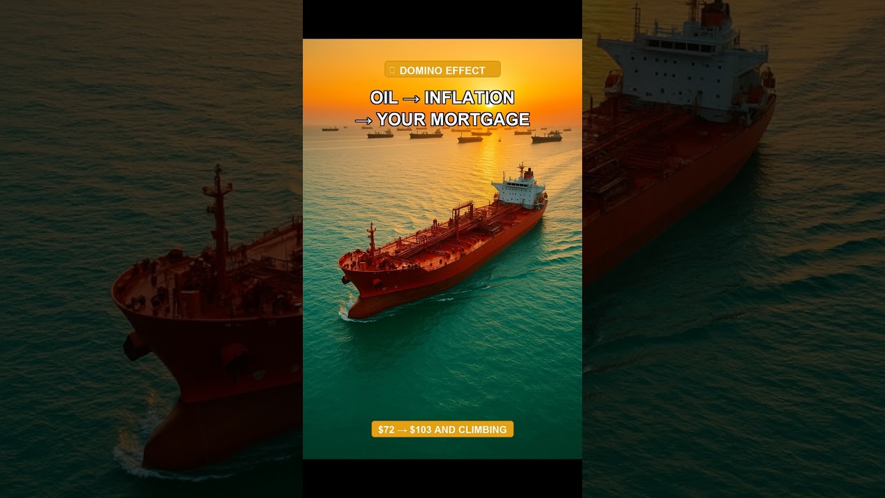 Oil → Inflation → Your Mortgage. The Domino Effect Has Started.