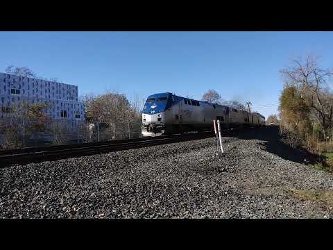 Amtrak #6 East @ West Sacramento CA 1/1/2021