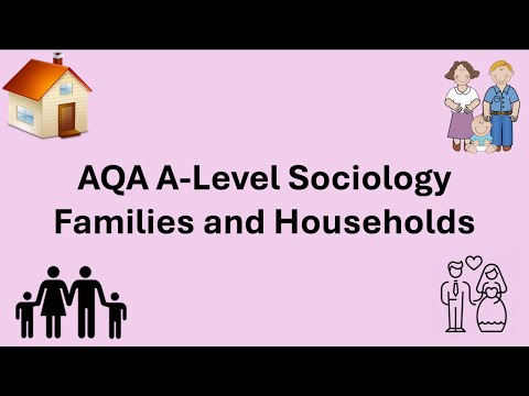 AQA A-Level Sociology Family and Households Revision in 90 Minutes