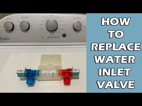 How to Replace Washer Water Inlet Valve (Whirlpool)