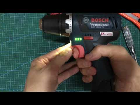 Modification of Bosch GBA 10.8V Battery (Blue) to PBA tools (Green)