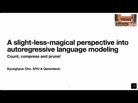 2022.05 Language Models - Kyunghyun Cho