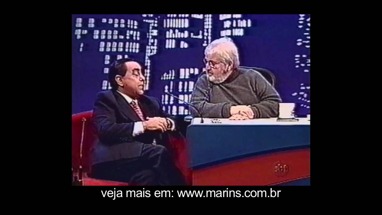 Professor Marins no Programa de Jô - PARTE 01