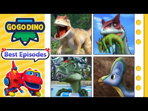 Best Carnivorous Dinosaurs #3 | GOGODINO Best Episodes | Dinosaurs for Kids | Toys | Cartoon