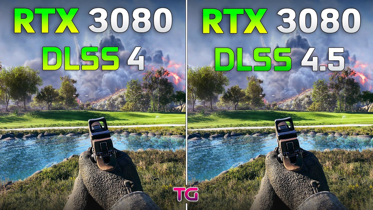 DLSS 4 vs DLSS 4.5 on RTX 3080 - Performance Comparison in 10 Games