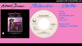Donna Summer -  Stop Me