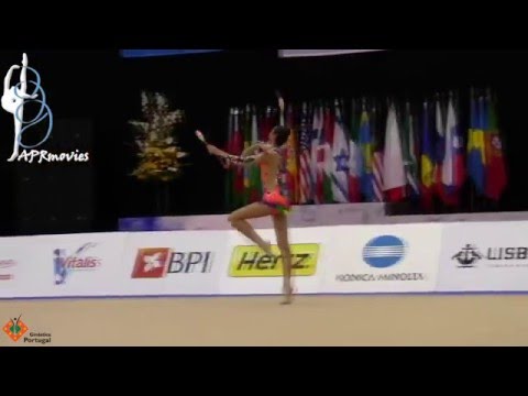 Alina Harnasko - BLR - Maças (Clubs) - Junior Final - IT Lisbon 2016