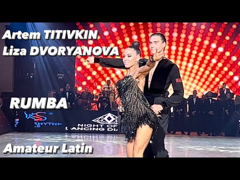 Artem Titivkin - Elizaveta Dvoryanova | Rumba | Azerbaijan Dance Festival 2023 | Amateur Latin