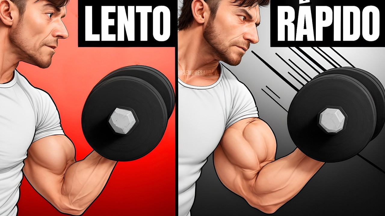 REPETIÇÕES LENTAS vs  RÁPIDAS - o que é melhor para o ganho muscular?