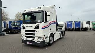 Scania R580 V8 6x2 Boogie Full Air Retarder *624Tkm*Low Roof* トラクタートラック | 画像 4 - Autoline