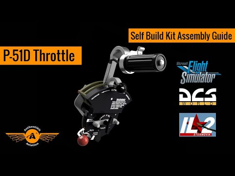 AuthentiKit P-51D Mustang Throttle - Self Build Assembly Guide