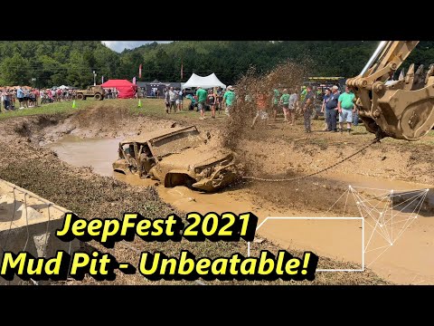 JeepFest 2021 Jasper Georgia - Unbeatable mud pit!