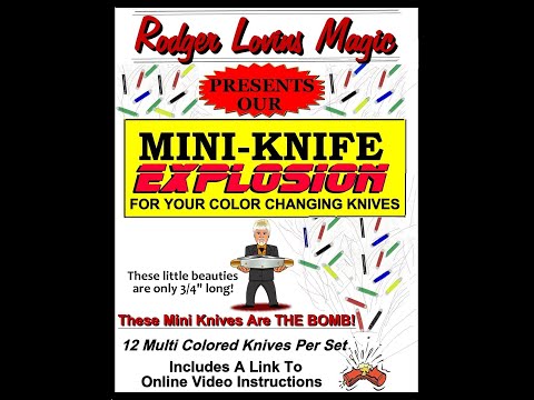 LOVINS MAGIC mini knife EXPLOSION AD