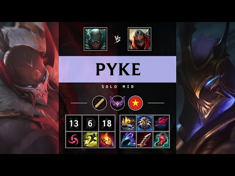 Pyke Mid vs Zed - VN Master Patch 25.05