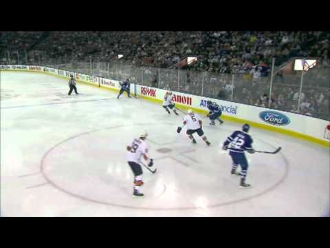 Dion Phaneuf First Goal as Captain