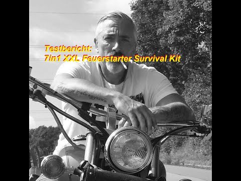 7in1 XXL Feuerstarter Survival Kit